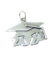 Graduation Mortarboard 2022 charm i sterlingsilver .925 Graduate charms