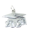 Graduation Mortarboard 2023 charm i sterling silver .925 Graduate charms