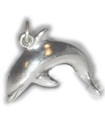 Delphin-Anhänger aus Sterlingsilber .925 x 1 Delphin-Anhänger