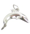 Delphin-Anhänger aus Sterlingsilber .925 x 1 Delphin-Anhänger