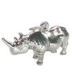 Rhinocéros Rhino breloque en argent sterling .925 x 1 Charmes de rhinocéros