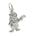 Charm de payaso de plata esterlina .925 x 1 Charms de animador y payasos