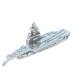 Flugzeugträger Sterling Silber Charm .925 x1 Kriegsschiff Battleship Charms