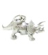 Triceratops dinosaur sterling silver charm .925 x 1 dinosaurs charms