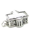 Il fascino della Casa Bianca in argento sterling .925 x 1 charms USA America