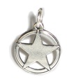 Stern Sterling Silber Charm .925 x 1 Gewinner Sterne Charms