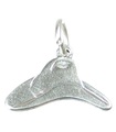 Cappello da cowboy piccolo ciondolo piatto 2D in argento sterling .925 x 1 cappelli da cowboy