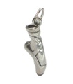 Balettsko charm i sterling silver .925 x 1 Ballerinas skor berlocker