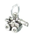 Cannon liten charm i sterling silver .925 x 1 Cannons berlocker