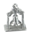 Liberty Bell Sterling Silber Charm .925 x 1 USA Nordamerika Charms