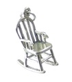 Rocking Chair sterling silver charm .925 x 1 Rocker Chairs charms