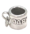 Charm de plata esterlina para taza para bebés .925 x 1 Vasos para beber para bebés