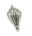 Heißluftballon Sterling Silber Charm .925 x 1 Ballon Charms