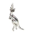 Charm canguro de plata esterlina .925 x 1 Charm Canguros y Kangeroos