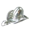 Charm de plata esterlina para sombrero de vaquero .925 x 1 Sombreros Charms de vaqueros de niña de vaquero