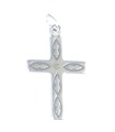 Kreuz Sterling Silber Charm-Anhänger .925 x 1 Kreuze Heilige Charms