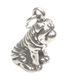 Shar-Pei Dog sterling silver charm .925 x 1 Sharpei Shar Pei dogs