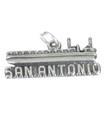 San Antonio Sterling Silber Charm .925 x 1 USA Nordamerika Charms