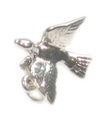 Calling Bird charm i sterlingsilver .925 x 1 Birds julcharm