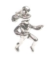 Lord a Leaping 12 Days of Christmas Sterling Silber Charm .925 x 1