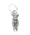 Corn Maiden Indianer TINY Sterling Silber Charm .925 x 1