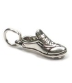 Running Track shoe sterling silver charm .925 x 1 Runner charms