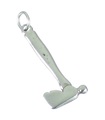 Hatchet Axe Sterling Silber Charm .925 x1 Hatchets Axes Charms Anhänger