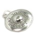 UFO sterling silver charm .925 x 1 Flying saucer alien space charms