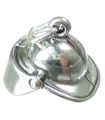 Feuerwehrhelm Sterling Silber Charm .925 x 1 Feuerwehrhelme