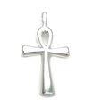 Ankh cross sterling silver pendant .925 x 1 Egyptian Ankhs Crosses