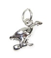 Geese a Laying SMALL Sterling Silber Charm .925 x 1 Weihnachtscharme