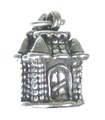 Castle charm i sterling silver .925 x 1 Slott charmar Princess - Dracula