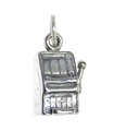 Slot Fruit Machine charm i sterlingsilver .925 x 1 Spelberlocker