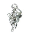 Charm fée en argent sterling .925 x 1 Charmes fées fées