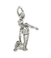 Matador Sterling Silber Charm .925 x 1 Spanischer Stierkampf Charms