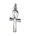 Dije de plata esterlina Ankh .925 x 1 Dijes de cruz de la vida eterna de Egipto