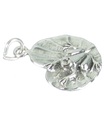 Frosch auf einem Seerosenblatt Sterling Silber Charm .925 x 1 Frogs Toads Charms