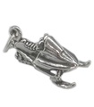 Snowmobile sterling silver charm .925 x 1 Snow and Piste Basher charms