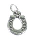 Horseshoe small sterling silver charm .925 x 1 Horse Shoe lucky charms