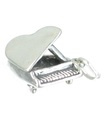 Charm in argento sterling per pianoforte a coda .925 x 1 Charms per pianoforte a coda