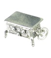 Dije de plata esterlina Hope Chest .925 x 1 Dijes de cofres