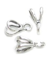 Convertisseur de pendentif caution en argent sterling .925 x1 Finding Fitting Findings