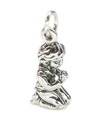 Charm in argento sterling Ragazzo che prega .925 x 1 Preghiere Holy Boys