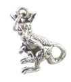 Canguro con il bambino Joey nel ciondolo in argento sterling marsupio .925 x 1 charms