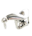 Hängegleiter Sterling Silber Charm .925 x 1 Hangglider Gliding Charms