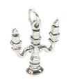 Candelabro Charm plata .925 x 1 Charms Candelabro