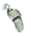 Sandal charm i sterling silver .925 x 1 Skor Sandaler Footware berlocker