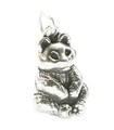 Panda Bär Sterling Silber Charm .925 x 1 Pandas Bears Charms