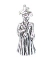 Graduate Man sterling silver charm .925 x1 University Graduation charms