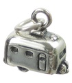 Caravan Camper Sterling Silber Charm .925 x 1 Caravaning Charms